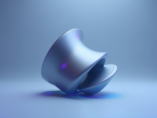 Render 3D de un producto tecnológico flotando